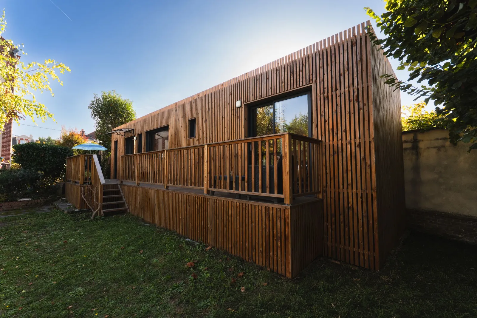 Studio de jardin de 40 m², chambre d’amis, dans le Val-d’Oise