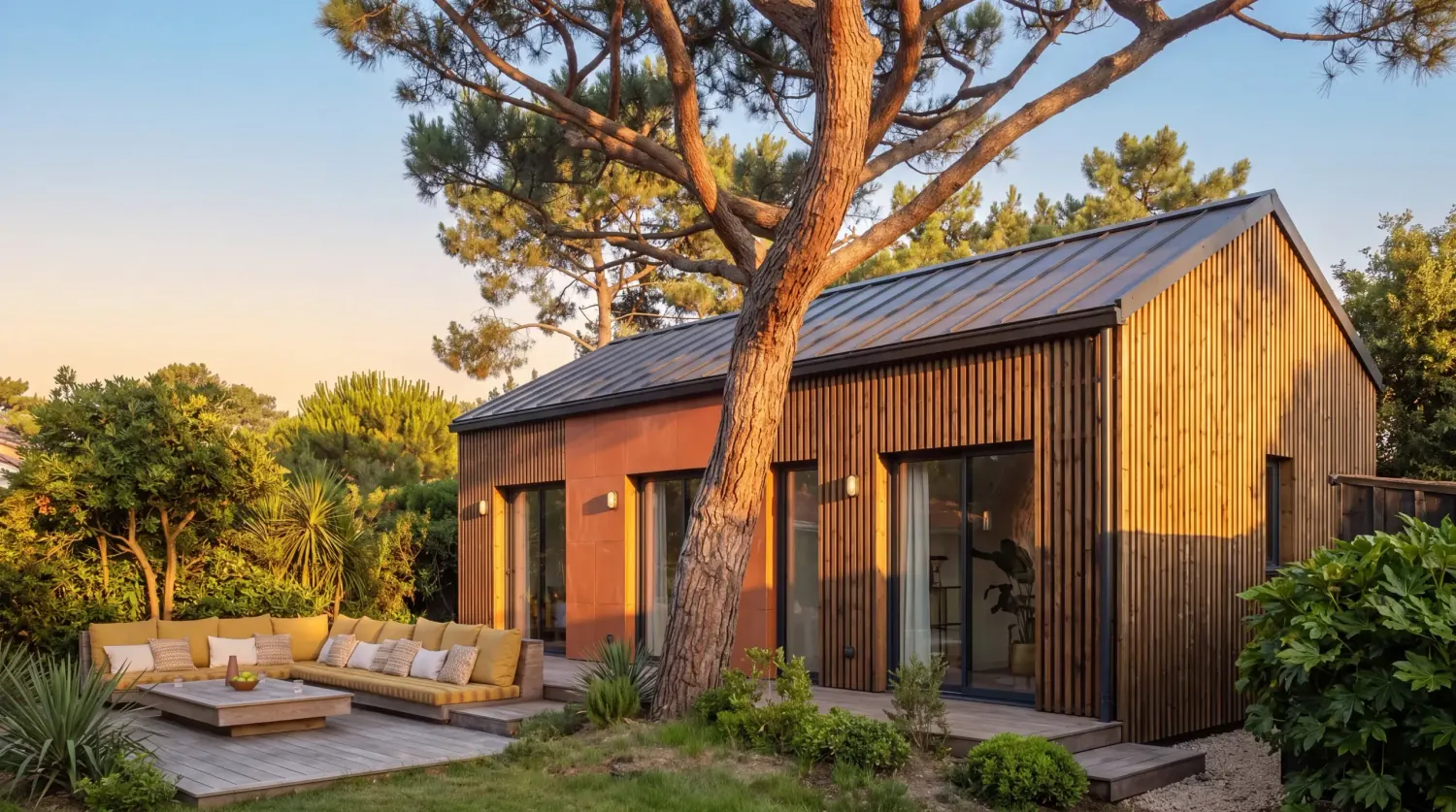 Réalisation Greenkub : maison ossature bois livrée