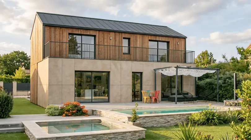 Greenkub M80T, 80 m², à étage
