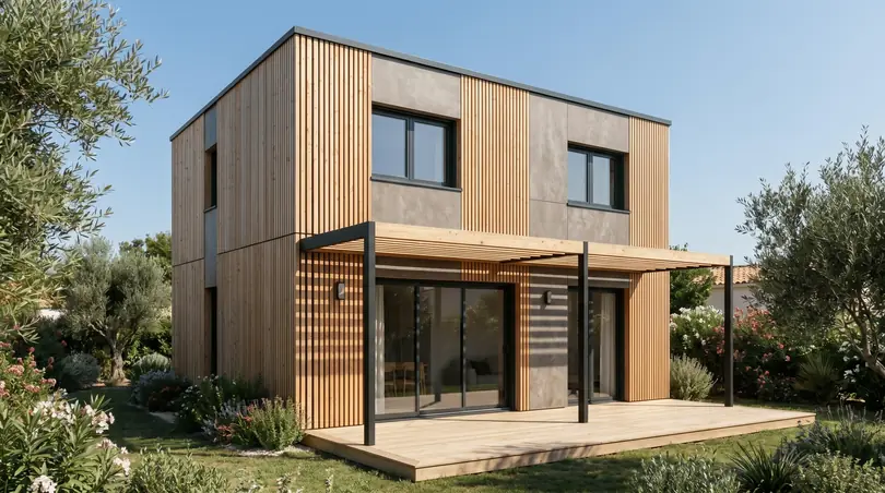 Greenkub M90T, 90 m², à étage