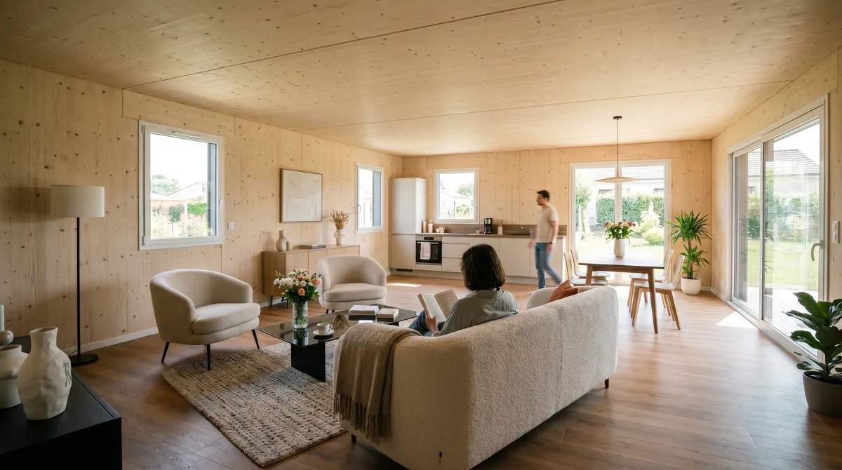 Greenkub M90R, 90 m², intérieur