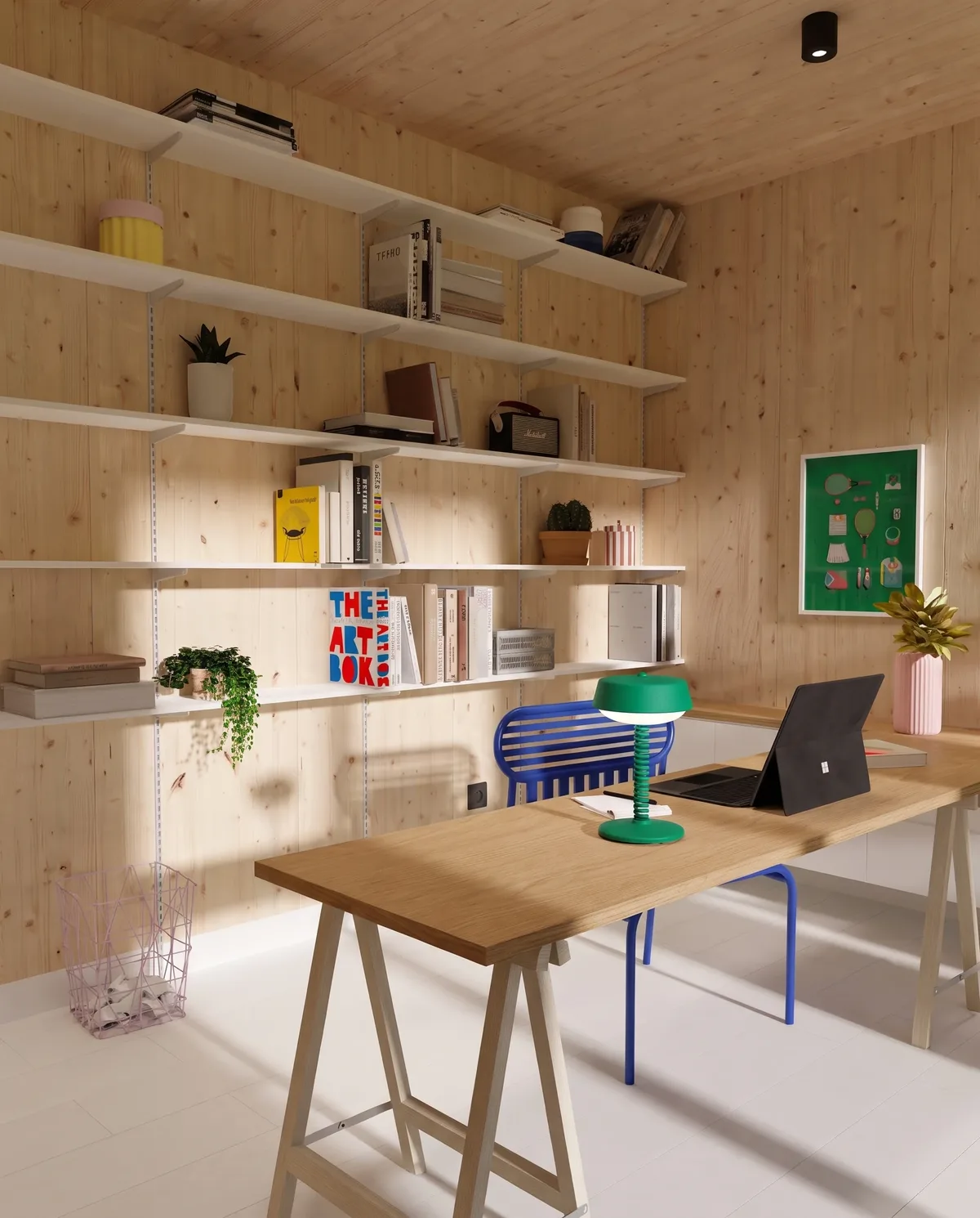 Studio Greenkub GK11, vue intérieur