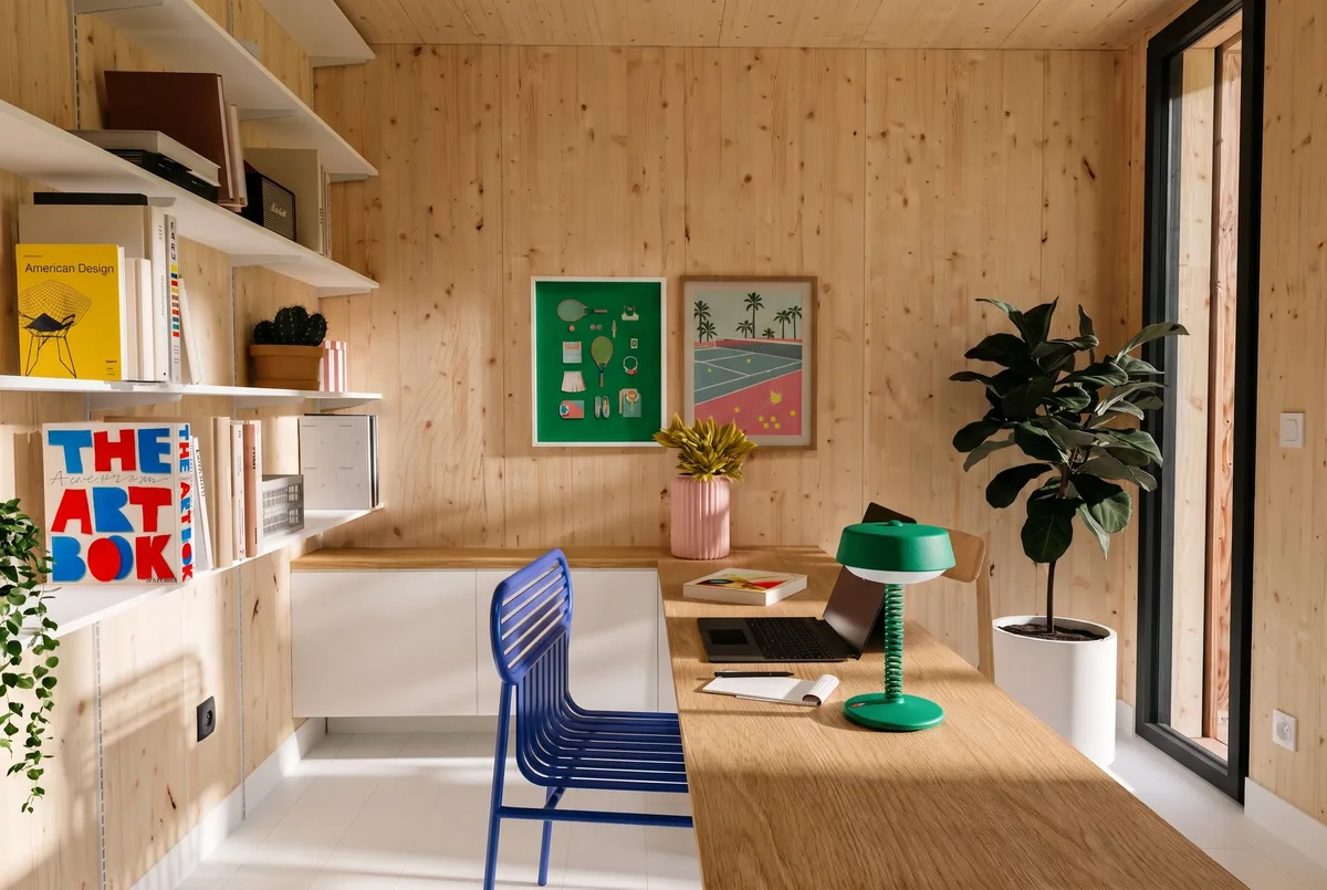 Studio Greenkub GK11, vue intérieur