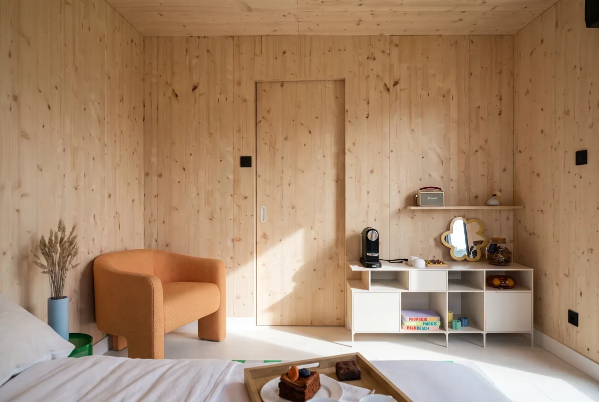 Studio Greenkub GK15, vue intérieur