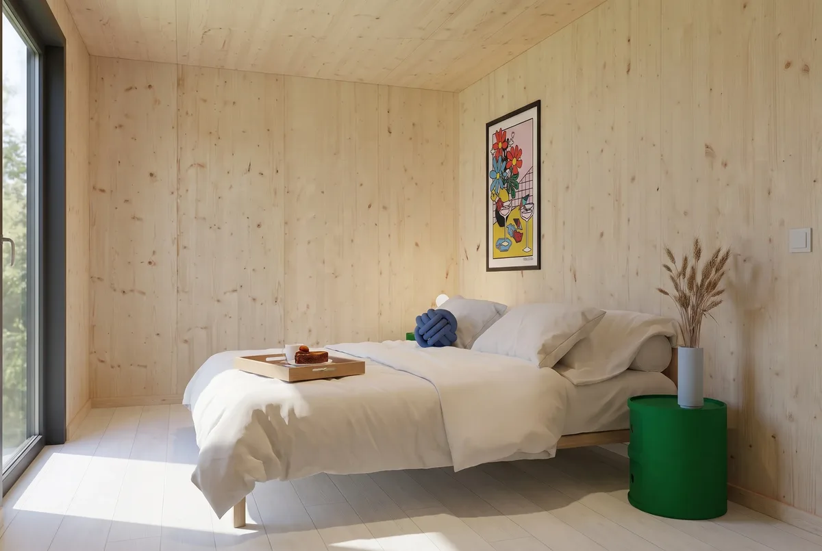 Studio Greenkub GK15, vue intérieur