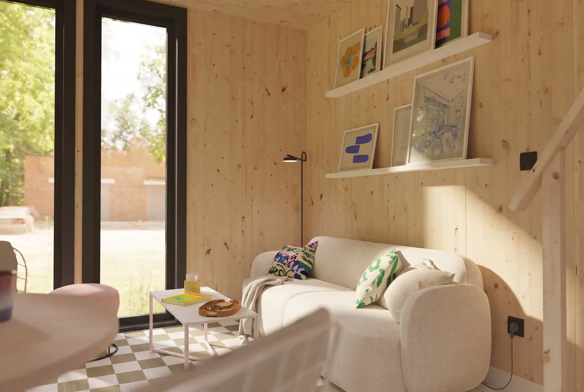 Studio Greenkub GK30T, vue intérieur