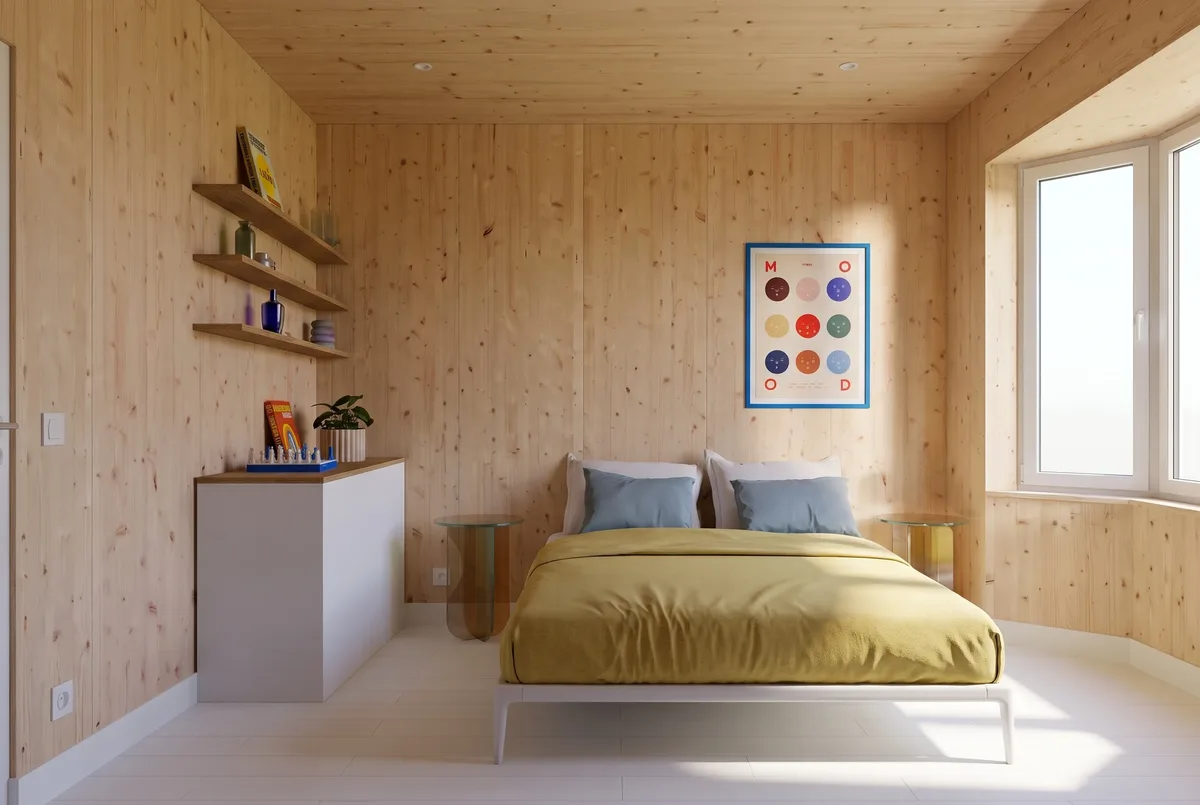 Studio Greenkub GK40, vue intérieur