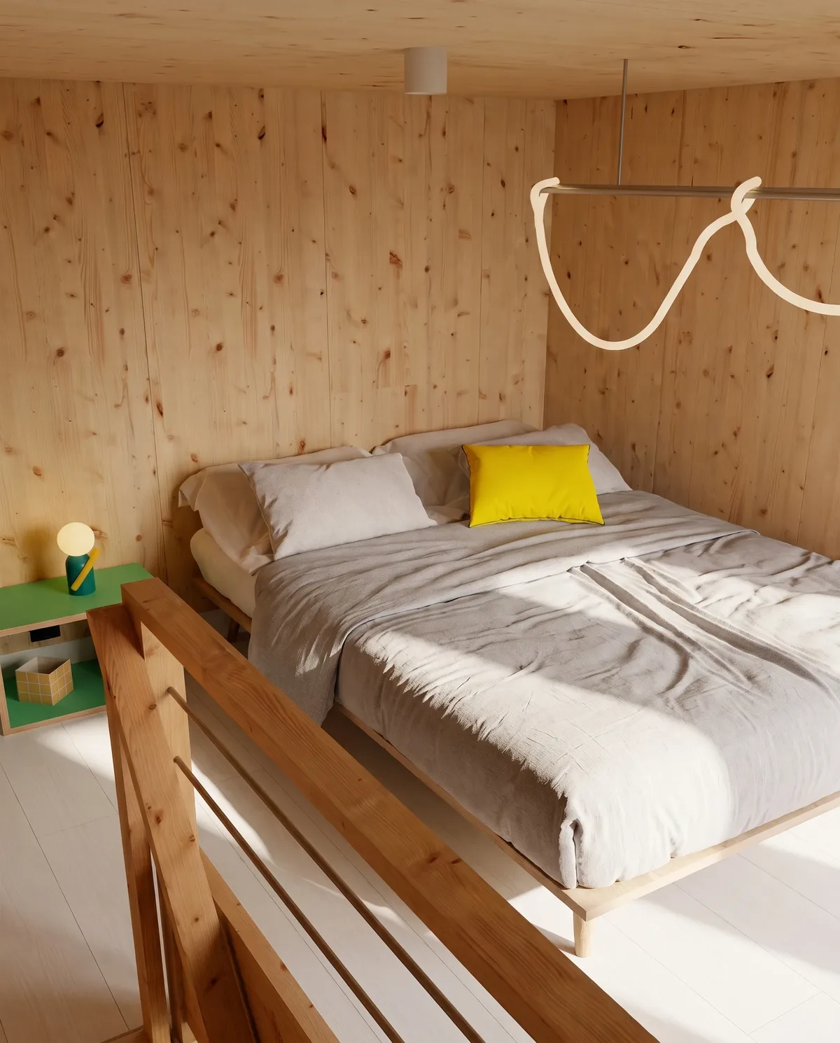 Studio Greenkub GK40T, vue intérieur