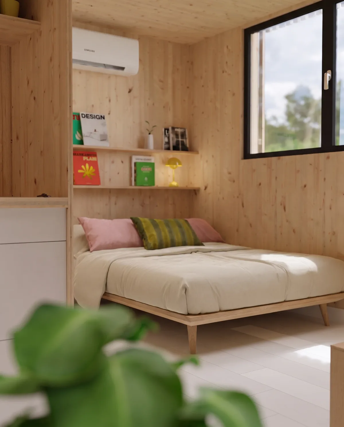 Studio Greenkub RAK20, vue intérieur