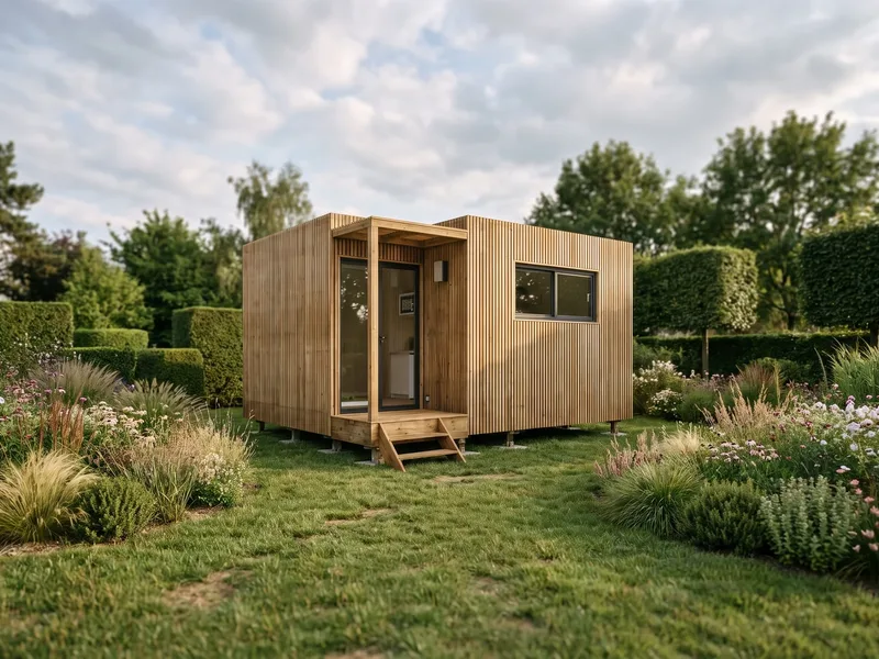 Studio bois Greenkub RAK20, 20 m² en ossature bois