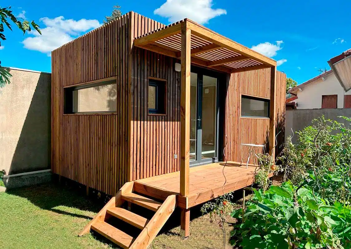 Bureau de jardin pour faire du home working