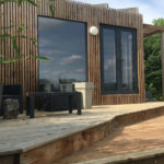 Dépendance de la maison dans le jardin