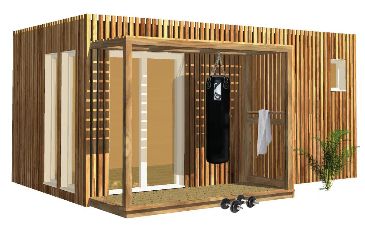 Salle de sport maison, 20m² - Greenkub