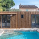 salle de bain poolhouse piscine studio de jardin 30m² alpes maritimes
