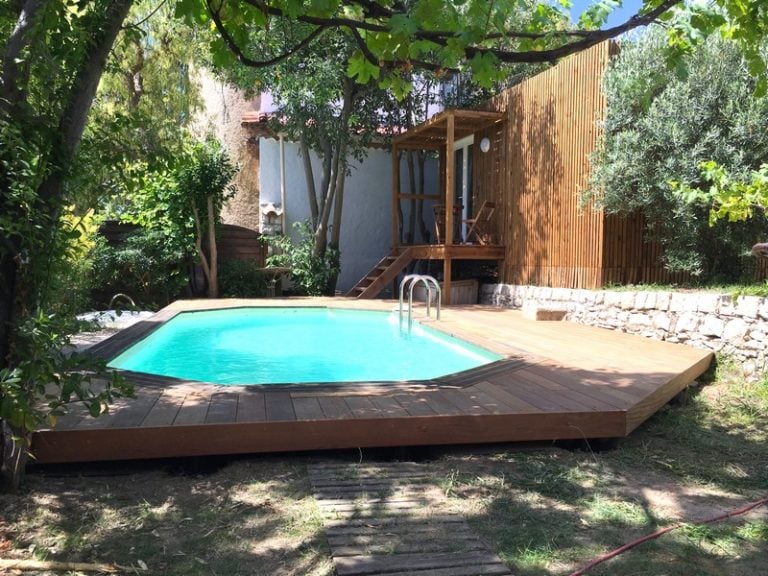 poolhouse piscine studios jardin 15m2 Marseilles GK15