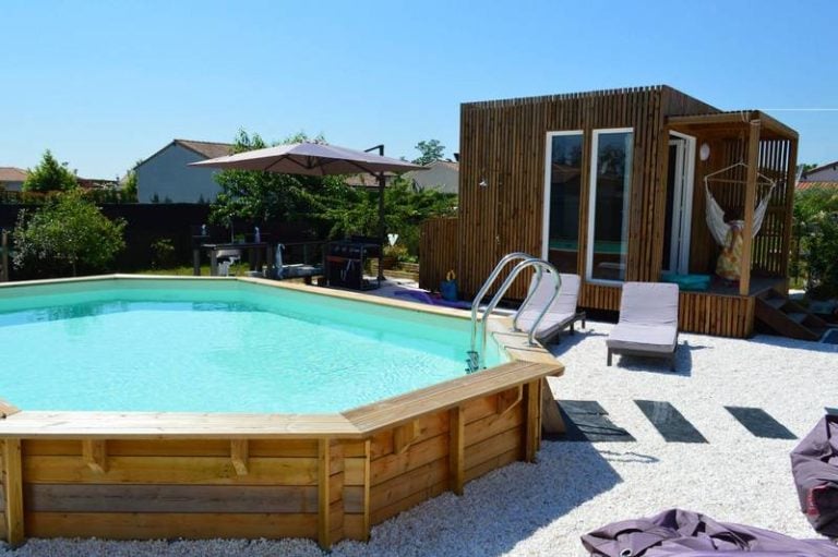 poolhouse piscine studios jardin 20m2 GK20 gironde