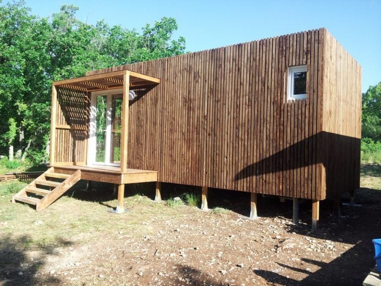 studio studios jardin 20m2 alpes de haute provence GK20 entree