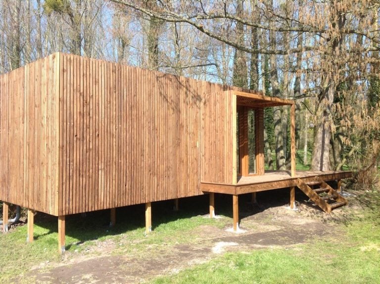 studio studios jardin 20m2 calvados terrasse