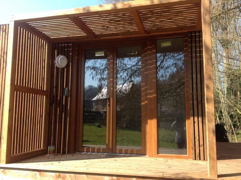 studio studios jardin 20m2 calvados terrasse