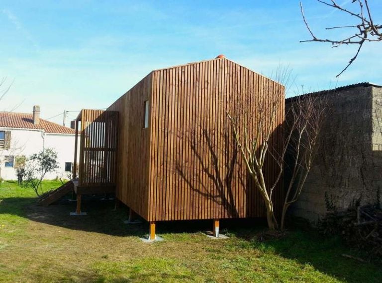 studios jardin 20m2 Vendee GK20 entree