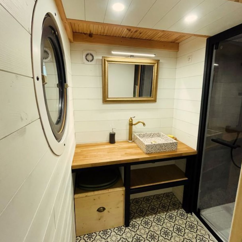 Exemple de salle de bain d'une Tiny House