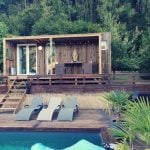 Pool house bois piscine isère Greenkub