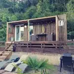 Pool house bois piscine isère Greenkub
