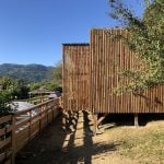 Pool house bois piscine isère Greenkub