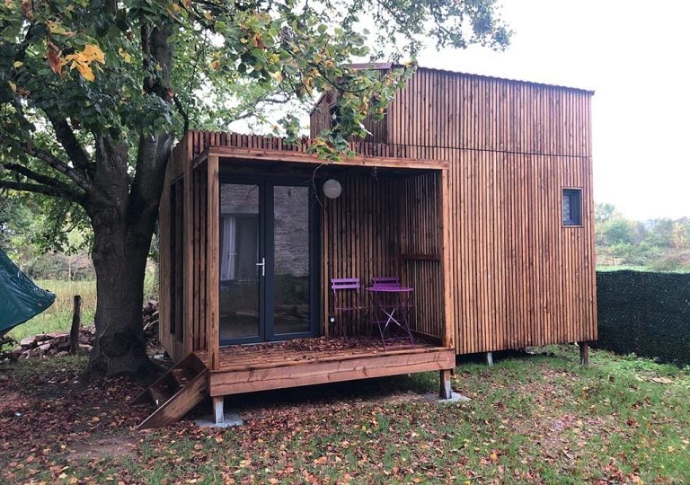 Studio de jardin de 30m2 avec mezzanine