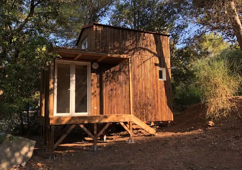 chalet en bois habitable