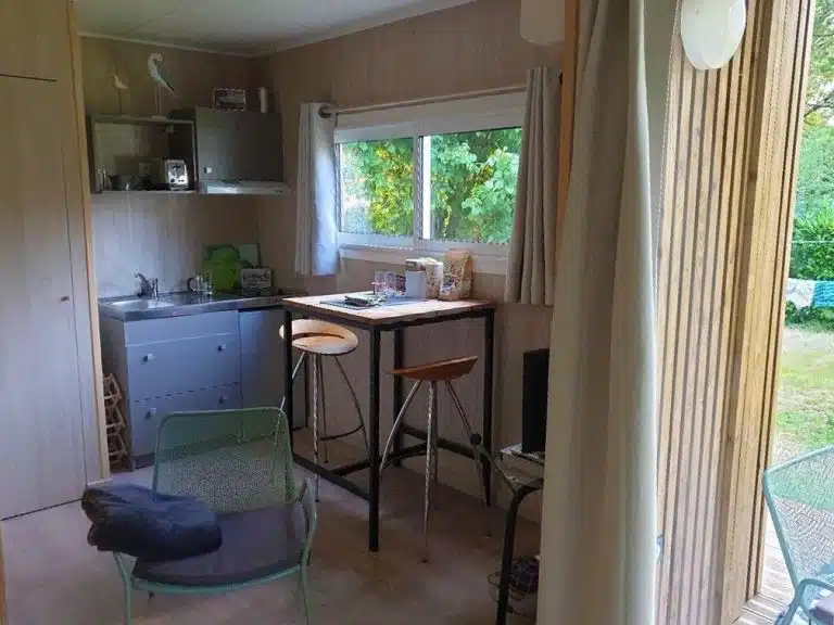 Cuisine d'un lodge de 20m2