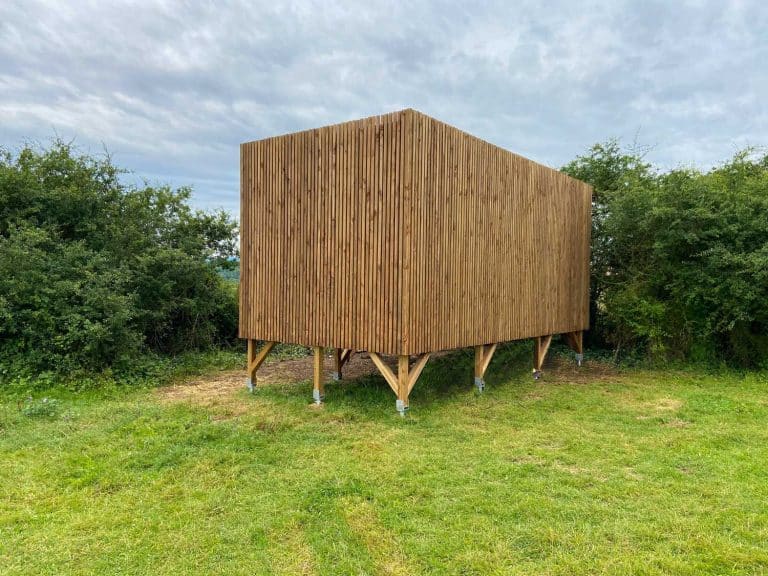 Studio de jardin en surélévation