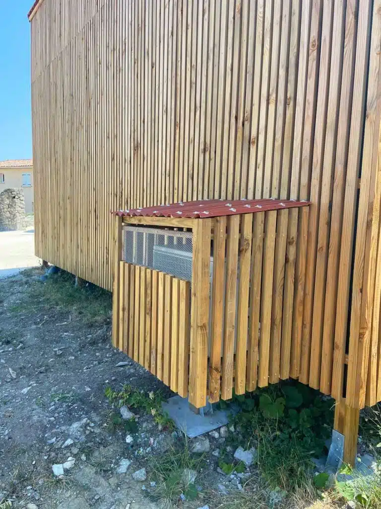 Maison de jardin de 25m2 avec mezzanine