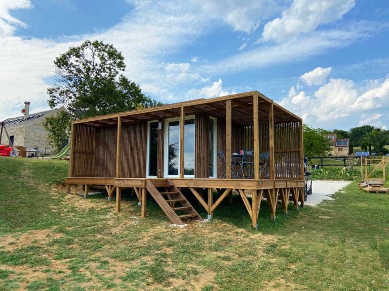 Studio de jardin de 20m2 avec toiture végétalisé