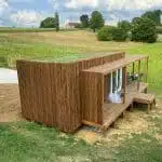 Studio de jardin de 20m2 avec toiture végétalisé