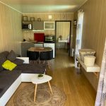 Intérieur d'un studio en bois
