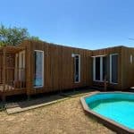 Pool house en vois sur-mesure