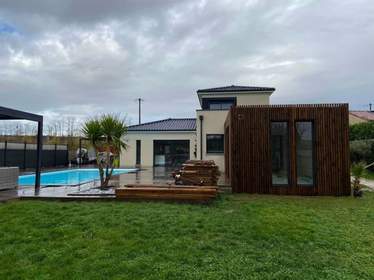 extension de maison en bois 20m2 dans le 31
