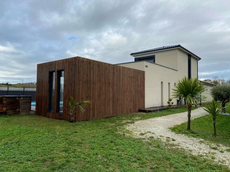 extension de maison en bois 20m2 dans le 31