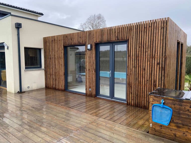 extension de maison en bois 20m2 dans le 31