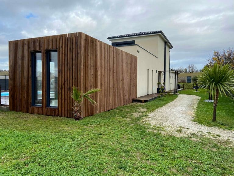 extension de maison en bois 20m2 dans le 31