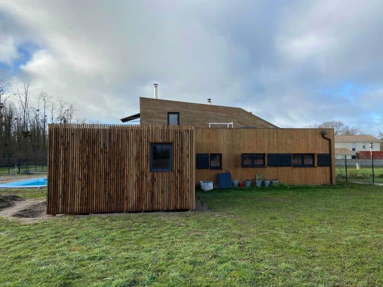 Extension de maison de 27m2 dans le 33