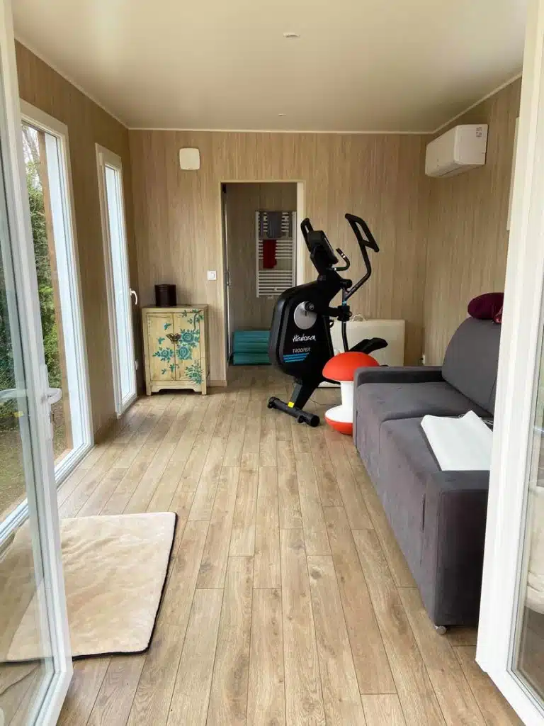 Salle de sport de 20m2 dans le 33
