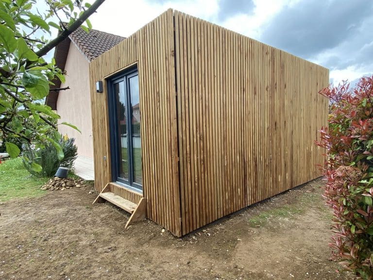 Extension de maison en bois de 15m2 dans le 38