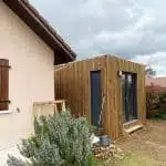 Extension de maison en bois de 15m2 dans le 38