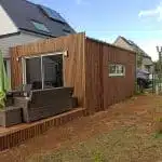 Extension de maison en bois de 25m2 dans le 56