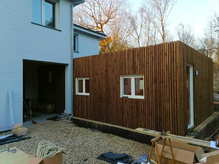 Extension de maison en bois de 20m2 dans le 78