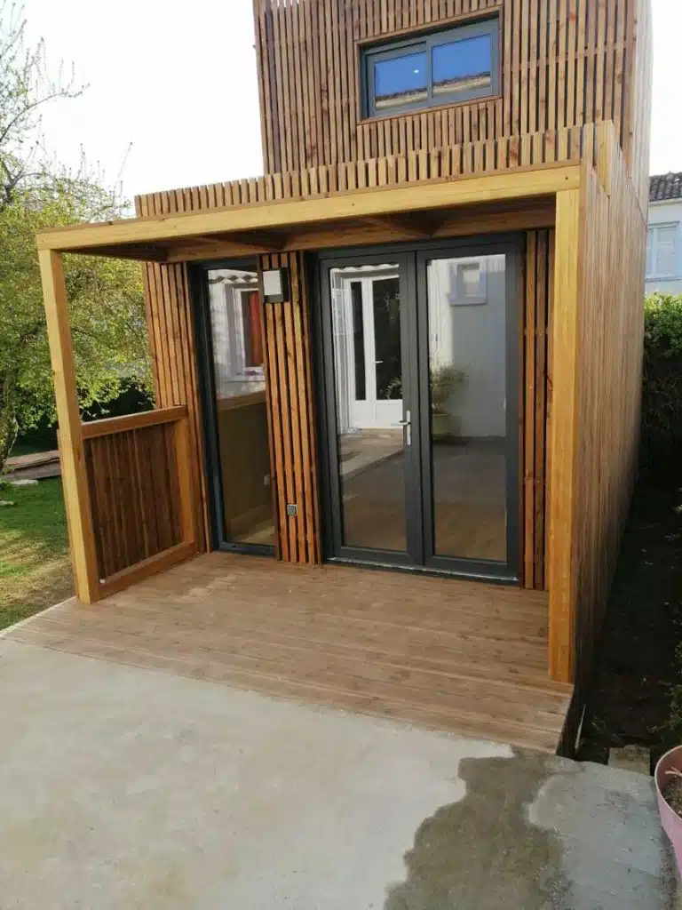 Bureau de jardin de 25m2 dans le 17