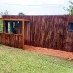 Bureau de jardin de 20m2 avec un prolongement de la terrasse