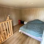 Mezzanine avec un lit